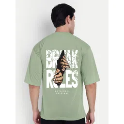 BENNY BROOKS Men Graphic Printed Oversized T-shirt-picture-42