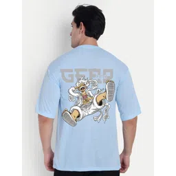 BENNY BROOKS Men Graphic Printed Oversized T-shirt-picture-32