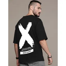 BENNY BROOKS Men Graphic Printed Round Neck Oversized T-shirt-picture-35