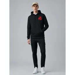 BENNY BROOKS Men Naruto Printed Hooded Full Sleeve Pullover Sweatshirt image 2