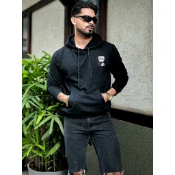 BENNY BROOKS Men Printed Hooded Sweatshirt image 1