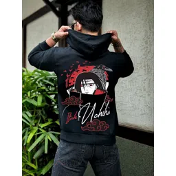 BENNY BROOKS Men Printed Hooded Sweatshirt image 5