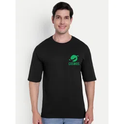 BENNY BROOKS Unisex Graphic Printed Round Neck Drop-Shoulder Sleeves Oversized T-shirt-picture-38