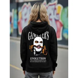 BENNY BROOKS Women Graphic Printed Hooded Long Sleeves Sweatshirt-picture-26