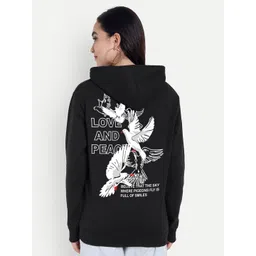 BENNY BROOKS Women Printed Hooded Sweatshirt-picture-35