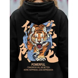 BENNY BROOKS Women Printed Hooded Sweatshirt image 2
