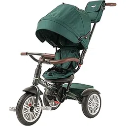 Bentley Kids Trike - All Terrain Toddler Bike 6-in-1, Officially Designed by Bentley Motors UK; Baby to Big Kid Tricycle is a Compelling Statement of Performance & Luxury, Spruce Green (10m-5y+)-picture-11