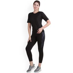 BENZOS Round Neck T-Shirt With Leggings-picture-10