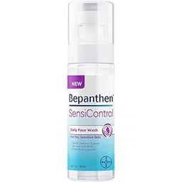 Bepanthen SensiControl Daily Gentle Hydrating Face Wash Cleanser, Worlds No.1 Skincare Brand, For Dry to Normal, Sensitive Skin, 80ml-picture-27