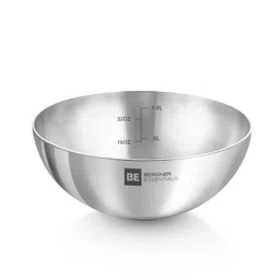 Bergner BE Bergner Essentials Tri-Ply Stainless Steel 26 cm (3.5 Liters) Tasra, Steel Kadai/Tasla Without Handle, Even Heat Distribution, Easy to Clean, Gas Stove Compatible, Silver, 5-Year Warranty-picture-10