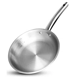 Bergner BE Bergner Essentials TriPly 20 cm Stainless Steel Frypan / Skillet, Ergonomic Stay Cool Handle, Flared Rim, Efficient & Fast Heating, Induction & Gas Stove Friendly, 5-Year Warranty-picture-14