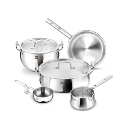Bergner BE Essentials TriPro Tri-Ply 7 Pcs Cookware Set | Silver-picture-29