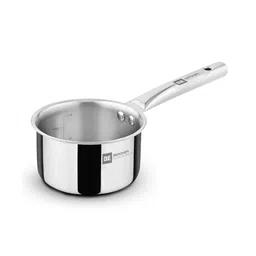 Bergner BE Essetials Era Tri-Ply 14cm (1L) Teapan/Saucepan | Silver-picture-31