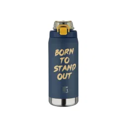 Bergner Walking Blue Stainless Steel Thermosteel Hot and Cold Flask (1.1 L)-picture-44