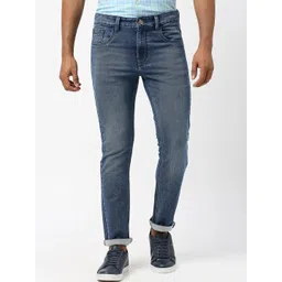 Berkshire Men Smart Slim Fit Mid Rise Clean Look Stretchable Jeans-picture-14