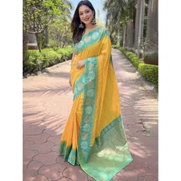 BerMondsey Woven Design Zari Designer Banarasi Saree-picture-28