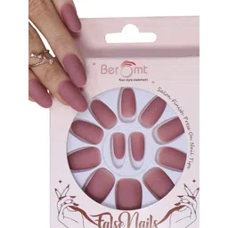 BEROMT 12 Pcs Long-Lasting Premium Matte Salon Finish Press On Nails - Shade 482-picture-17