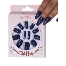 BEROMT 12 Pcs Long-Lasting Reusable Lightweight Salon Finish Press on Nail Tips-421-picture-32