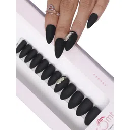 BEROMT 12 Pieces Unique Charm Salon Finish Press on Nails Set - Shade 08-picture-9