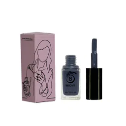 BEROMT Solid Twist Gel Finish High Gloss Fast Dry Nail Polish 8 ml - Grey 7022-picture-23