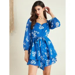 Berrylush Floral Printed Playsuit-picture-29