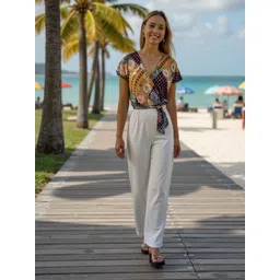 Berrylush Print Wrap Crop Top-picture-20