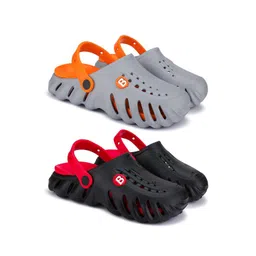 BERSACHE Boys Pack Of 2 Clogs Flip-Flops-picture-22