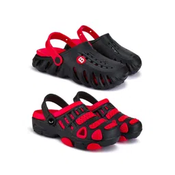 BERSACHE Boys Pack Of 2 Clogs Flip-Flops-picture-35