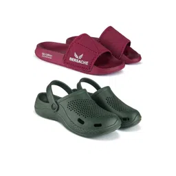 BERSACHE Pack of 2 Men Comfort Sandals-picture-27