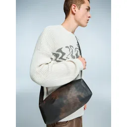 Bershka Textured PU Structured Satchel With Bow Detail-picture-34