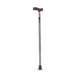 Besafe Forever Aluminium Walking Stick/Walking Cane, Light Weight for Men/Women/Senior, Bronze-picture-42