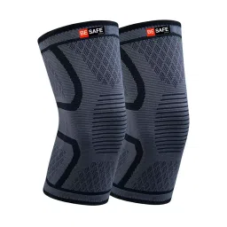 Besafe Forever Knee Support Cap Brace/Sleeves For Pain Relief, L, Pack of 2-picture-35