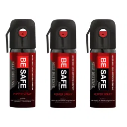 Besafe Forever MAX Protection Self Defense 55ml Pepper Spray, Pack of 3-picture-41