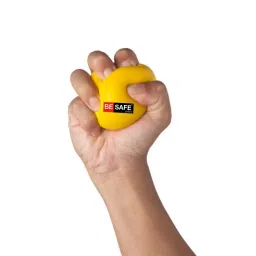 Besafe Forever Physiotherapy Hand Exercise Soft Stress Ball, Yellow, Pack of 1-picture-29