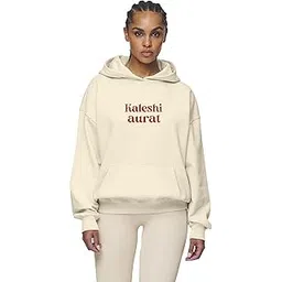 besick Calm Adami Kaleshi Aurat Printed Oversized Stylish Hooded Neck Couple Hoodies(RedMen/BeigeWomen)-picture-50