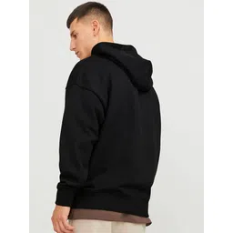 Besick Men Hooded Solid Cotton Lightweight Bomber Jacket image 3