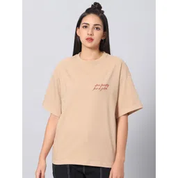 Besick Women Typography Printed T-shirt-picture-24