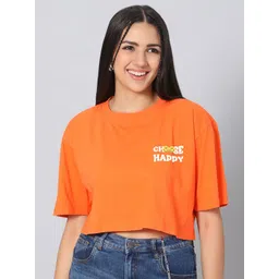 Besick Women Typography Printed T-shirt-picture-10