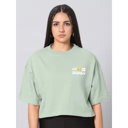 Besick Women Typography Printed T-shirt-picture-29