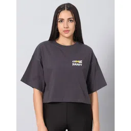 Besick Women Typography Printed T-shirt-picture-19