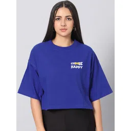 Besick Women Typography Printed T-shirt-picture-17