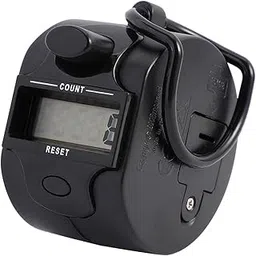 BESPORTBLE 2pcs Electronic Counter Clicker Manual Digital Handheld Tally Counters Random Color-image-14