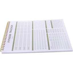 BESPORTBLE Workout Journal Notebook for Home Fitness Daily Planner for Tracking Exercise Setting Goals and Building Healthy Habits Compact Fitness Agenda Notepad for Men Women-image-15