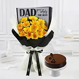 Best Dad Bouquet N Cake Combo-picture-28