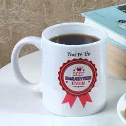 Best Daughter Ever Cushion Mug Combo Hand Delivery image 2