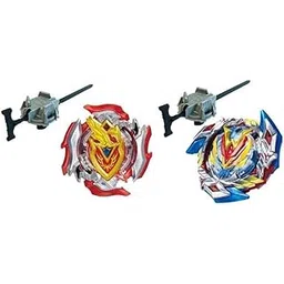 Bestie toys Battle Beytop Combo Top B104 and B105 Attack and Balance Tye Right Spin top with Launcher (Valkrie+Z Archiles)-picture-22
