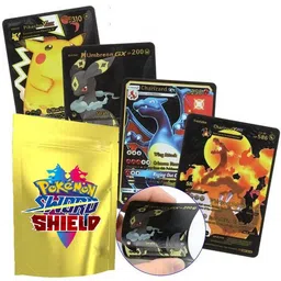 bestie toys Pokemon Black Cards Foil Cards Vstar Vmax V Collection Rare Cards(25 cards)-picture-18