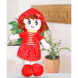 Besties Super Soft Stuffed Huggable Girl Winky Doll Washable Red - Height 60 cm-picture-14