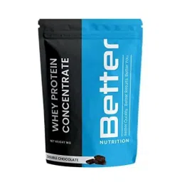 Better Nutrition Whey Protein Concentrate 1kg | 24g Protein & 5.8g BCAA per scoop| No Added Sugar | Whey Protein Concentrate For Women & Men | Double Chocolate | Muscle Building | Whey for Workouts | Bodybuilding-picture-19
