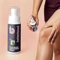 betterhood Pain Relief & Recovery Spray | Cryotherapy on-the-go for Back, Neck, Knee, Shoulder, Muscle, Cramps Pain | Blend of Menthol, Magnesium, Boswelia for Holistic Healing (100 ml, Pack of 2)-picture-13